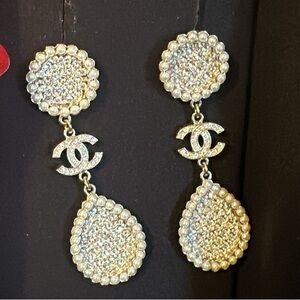 Authentic Chanel Dangle Earrings